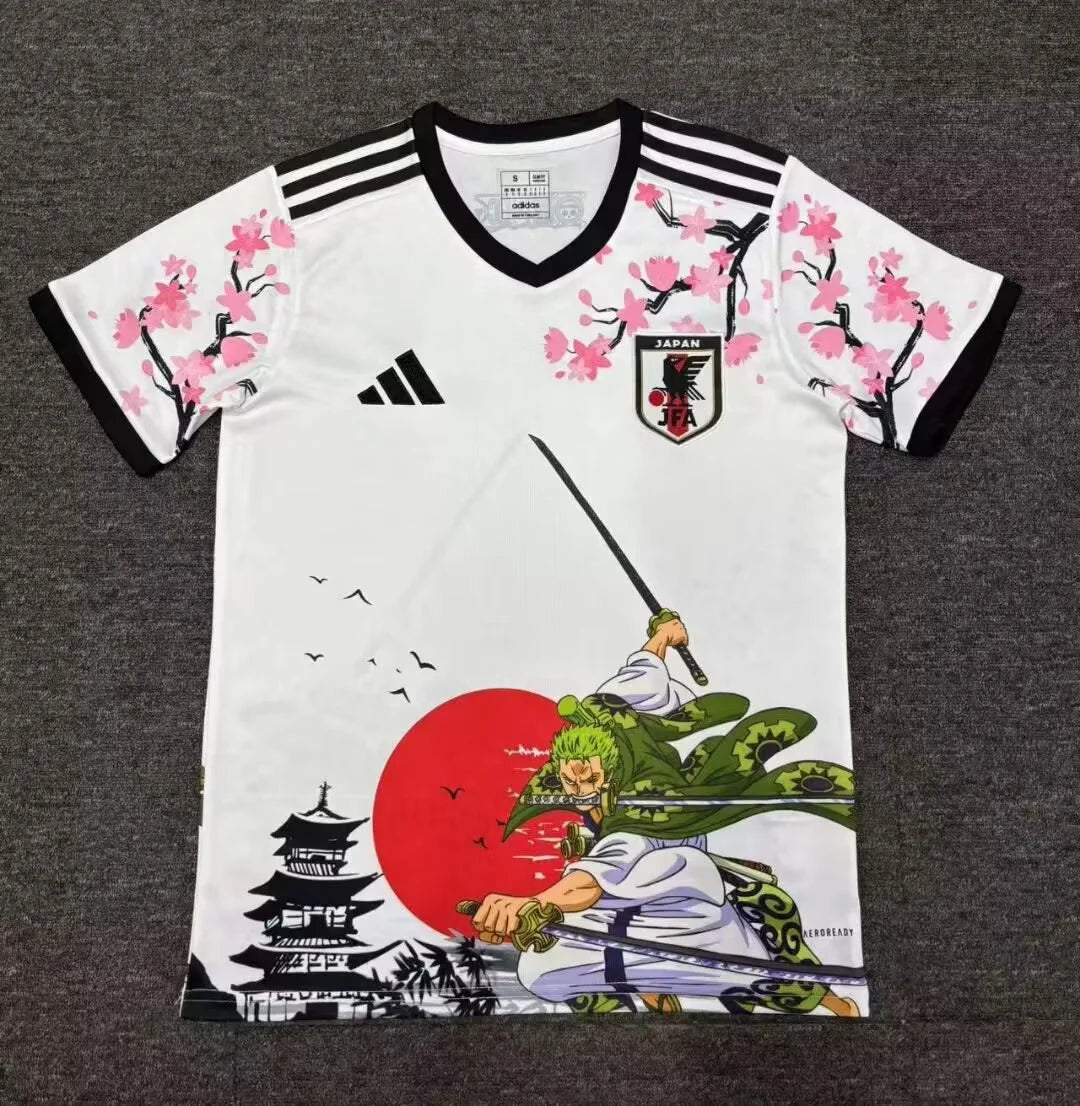 2024/2025 Japan One Piece Santoryu Zoro Fußballtrikot