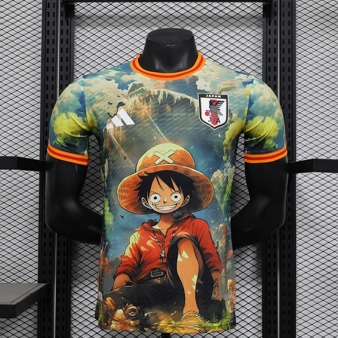 2024/2025 Spielerversion Japan Special Edition 17 Fußballtrikot (Luffy)