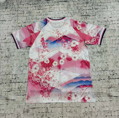 2025 Japan Special Edition Pink Mount Fuji Cherry Blossoms Football Shirt 1:1 Thai Quality