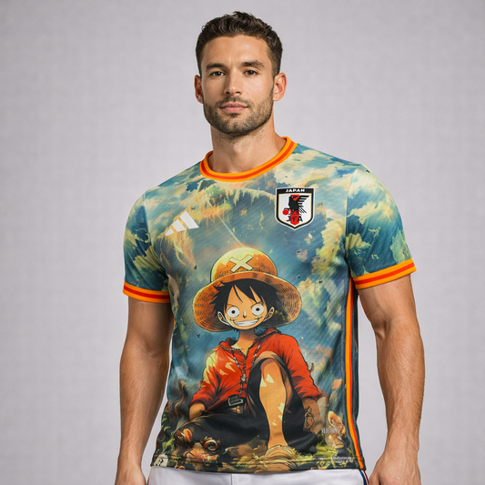 2024/2025 Spielerversion Japan Special Edition 17 Fußballtrikot (Luffy)