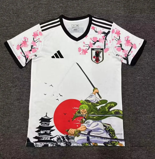 2024/2025 Japan One Piece Santoryu Zoro Fußballtrikot